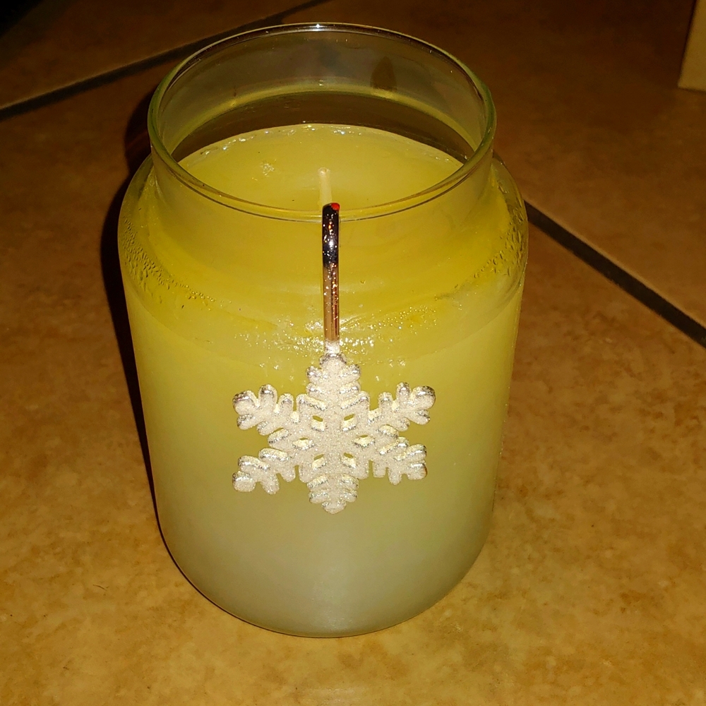 YANKEE CANDLE * SNOWFLAKE CANDLE CHARM * 🕯